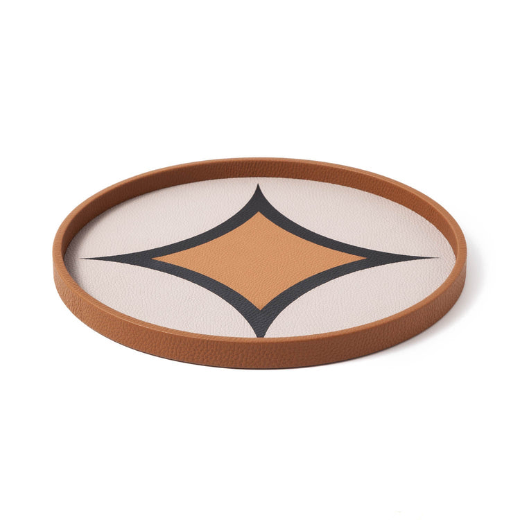 "Mosaic" Leather Tray