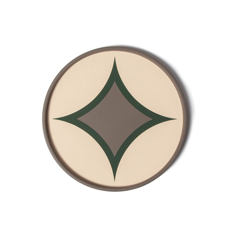 "Mosaic" Leather Tray