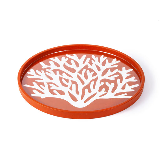 Curiosity Coral Tray – Riviera Edition