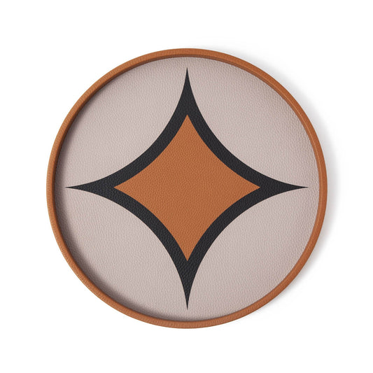 "Mosaic" Leather Tray