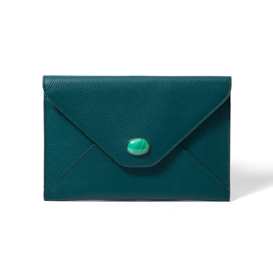 Envelope Clutch | Sealed with a Kiss - Teal