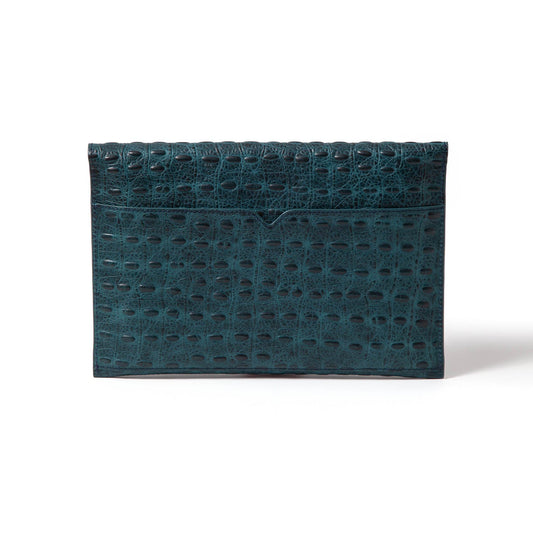 Spotted Envelope Clutch | Sealed with a Kiss - Teal
