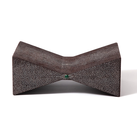 Papillon Bookstand Shagreen Chocolate
