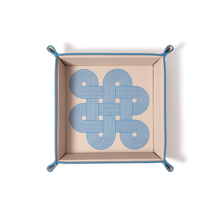 Endless Knots Catchall Tray Riviera Edition