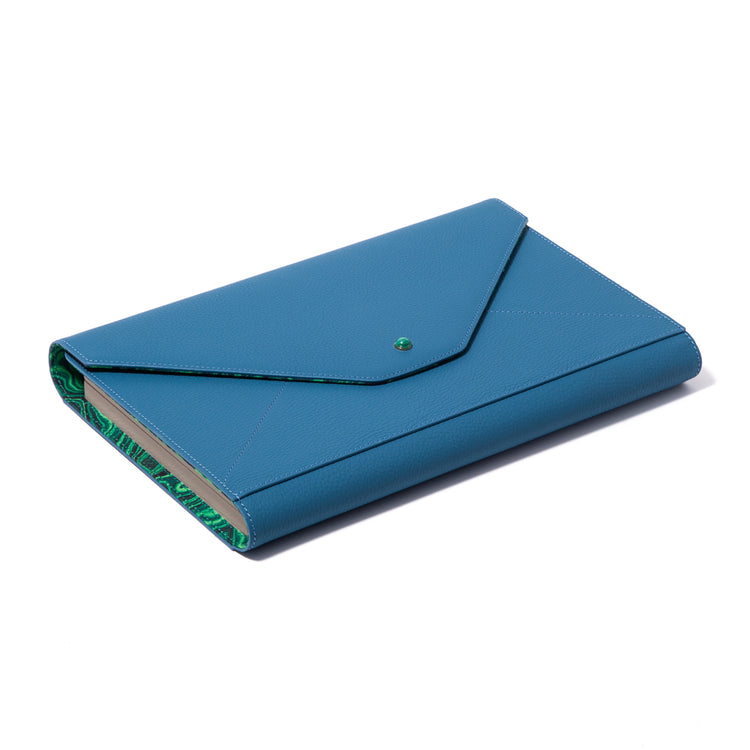 Envelope Travel Backgammon - Aegan Blues