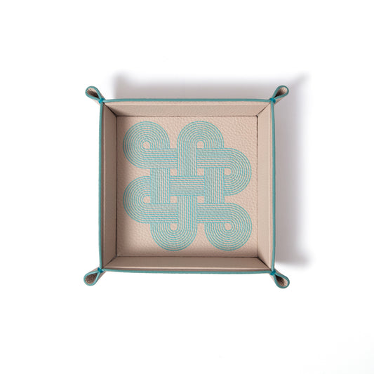 Endless Knots Catchall Tray Riviera Edition