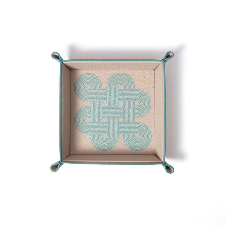 Endless Knots Catchall Tray Riviera Edition